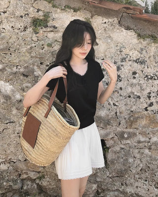 Ribbon Lace Summer Knit
