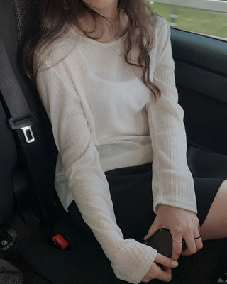 Loose knit top - 7 colors