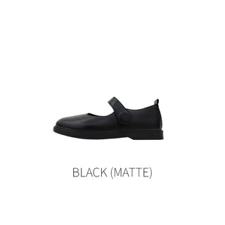 0422 Velcro Button Mary Jane Loafers (3 colors)