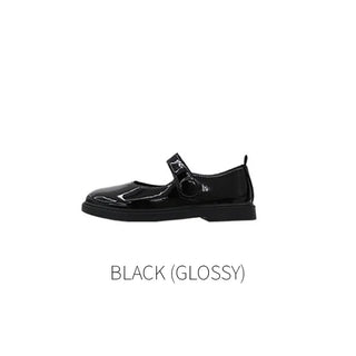 0422 Velcro Button Mary Jane Loafers (3 colors)