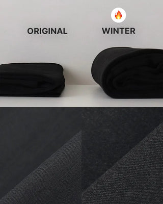 Leg-lengthening pintuck wide slacks