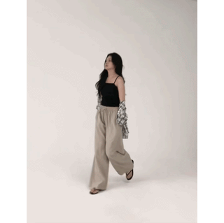 Wood Linen Wide Pants - 6 Colors