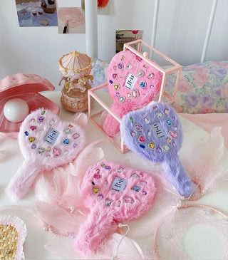 Plush Love Handle Mirror