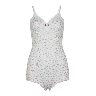 Coquette Floral Lace Bodysuit