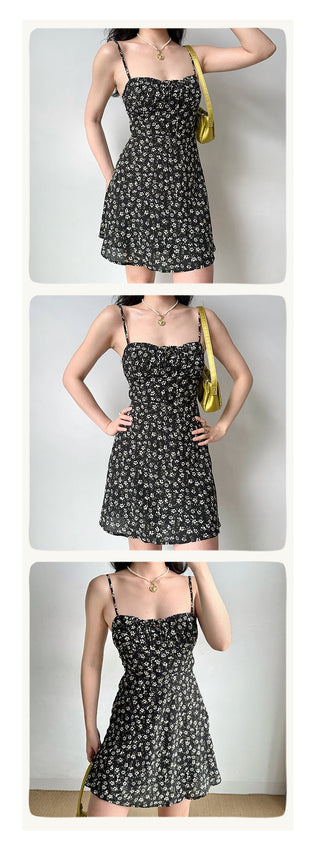 floral slip dress