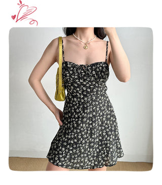 floral slip dress