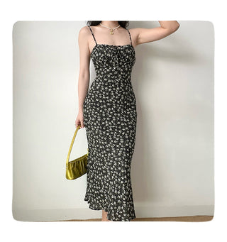 floral slip dress