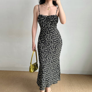 floral slip dress