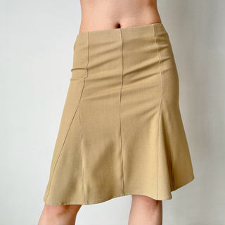 fishtail A-line skirt