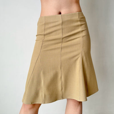 fishtail A-line skirt