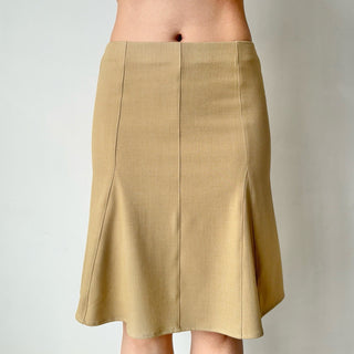 fishtail A-line skirt