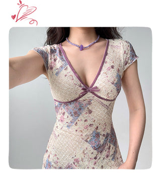 lace A-line dress