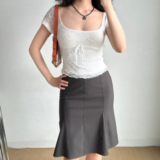 lace square Top