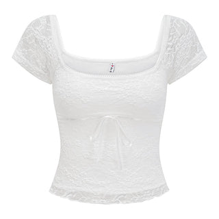 lace square Top