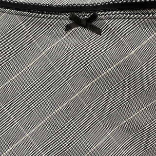plaid midi skirt