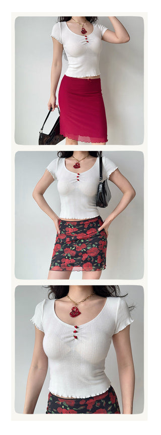 3D flower crop