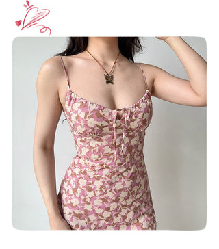 print slip dress