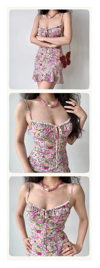 floral sling dress