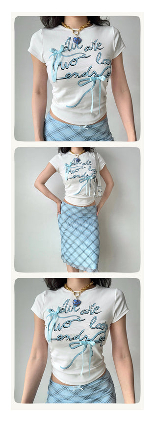 bow shoulder Top