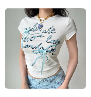 bow shoulder Top