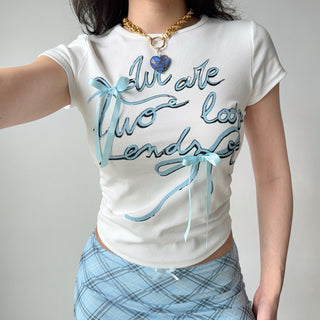 bow shoulder Top