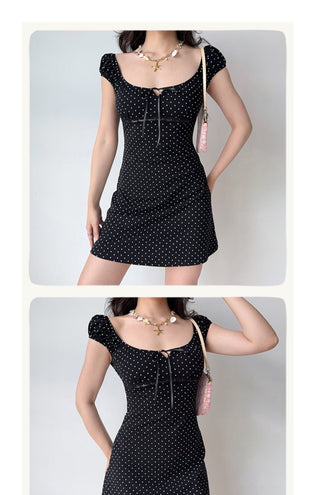polka dot dress
