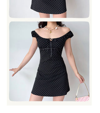 polka dot dress