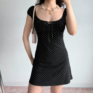 polka dot dress