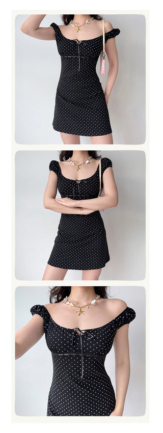 polka dot dress