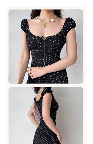 polka dot dress