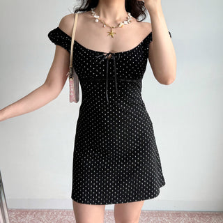 polka dot dress