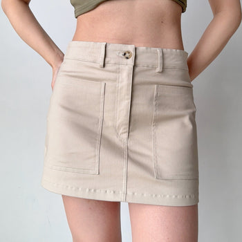 workwear A-line skirt