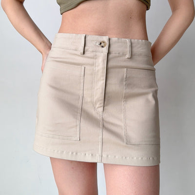 workwear A-line skirt