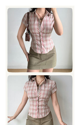 workwear A-line skirt
