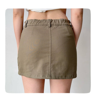 workwear A-line skirt