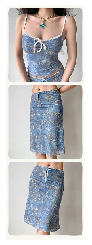 lace floral camisole