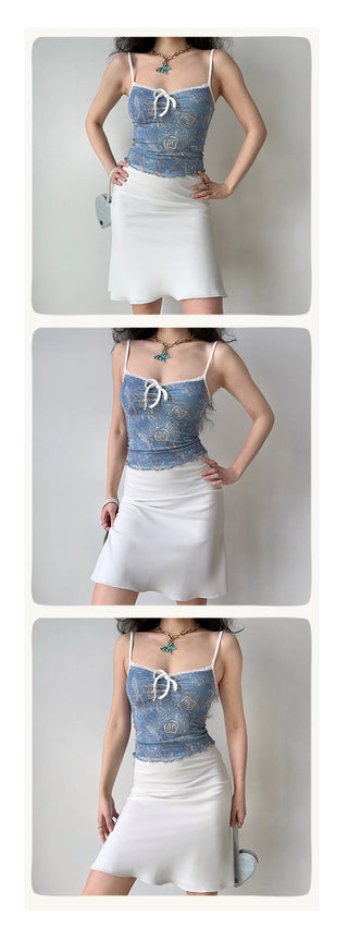 lace floral camisole