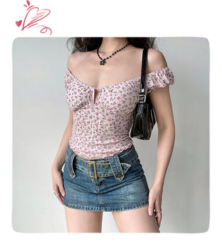 lace-up bubble sleeve