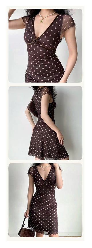 polka dot dress