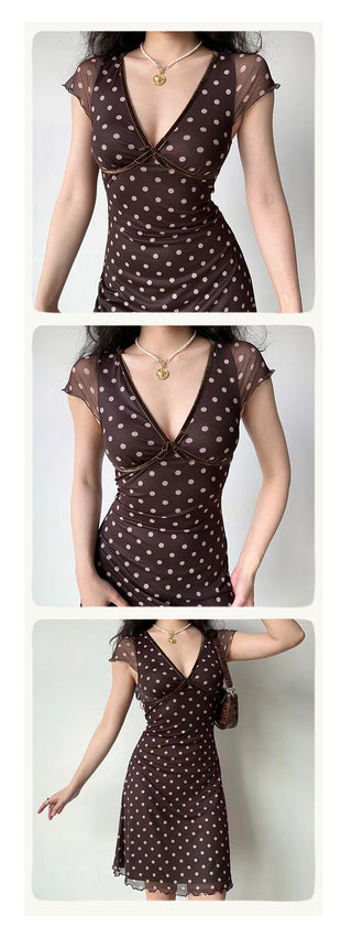 polka dot dress