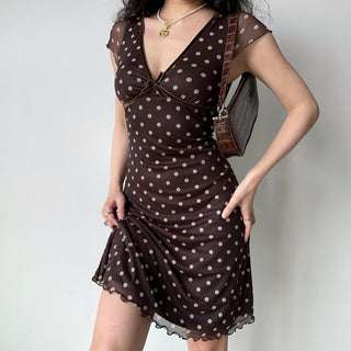 polka dot dress