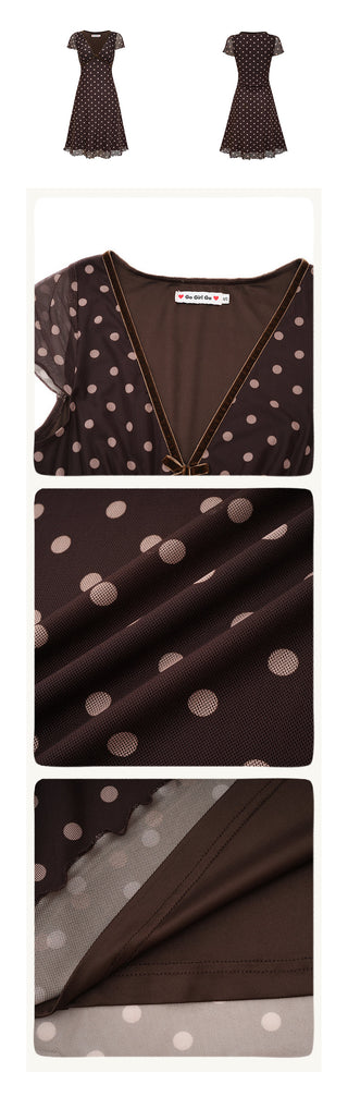 polka dot dress