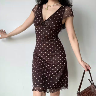 polka dot dress