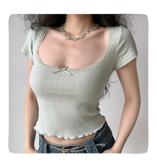sunken stripe Top