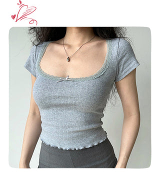 sunken stripe Top
