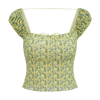 fruit print Top