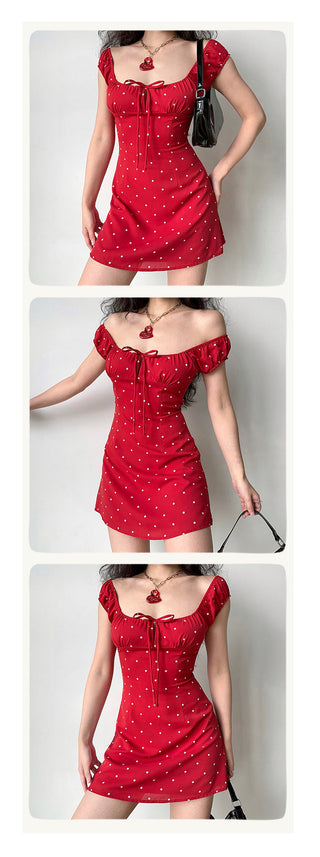 polka dot dress
