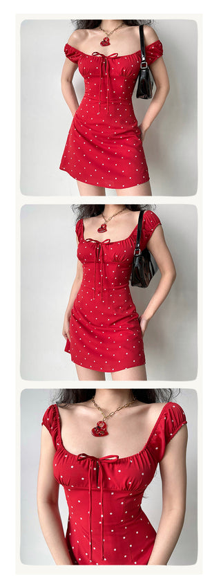 polka dot dress