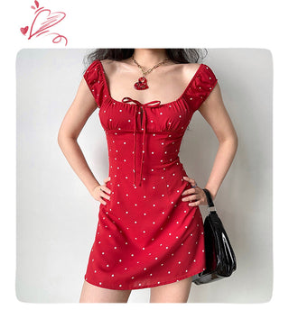 polka dot dress