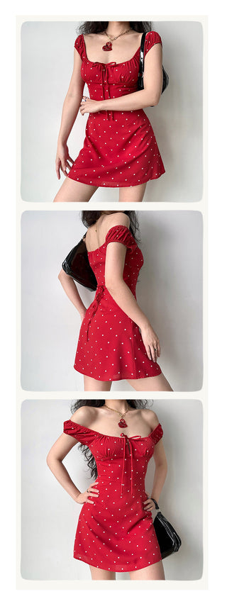 polka dot dress